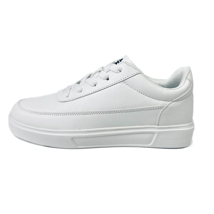 BAGE BAGE Coverage Abrasion Resistant Low top Skateboard Shoes Women's White