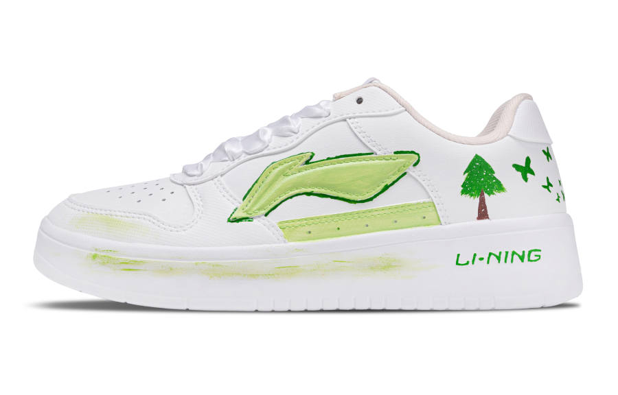 Li-Ning Li Ning Floating Boat Cushioning Abrasion Resistant Lightweight Low top Skateboard Shoes Women's