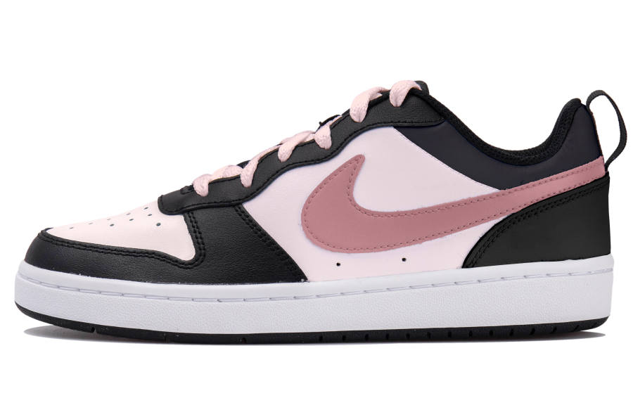 Nike Nike Court Borough Leather Low top Skateboard Shoes Women's White Pink Black