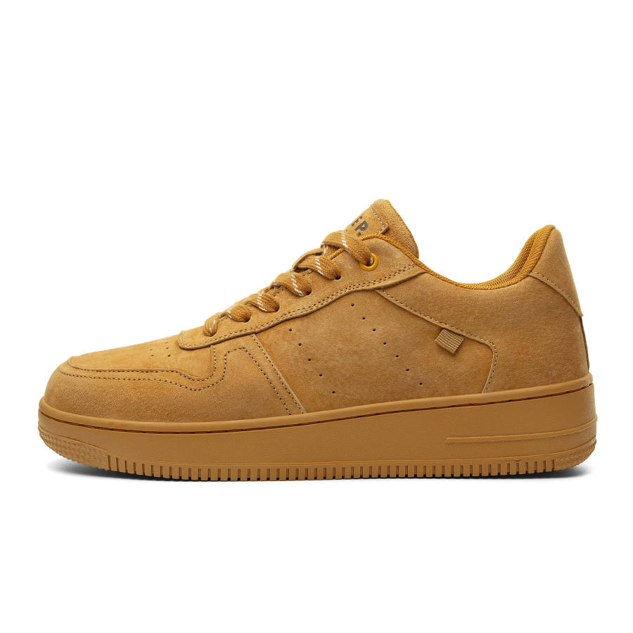 JEEP SPIRIT Leisure Collection Slip Resistant, Waterproof, Lightweight Low top Skateboard Shoes Men's Wheat