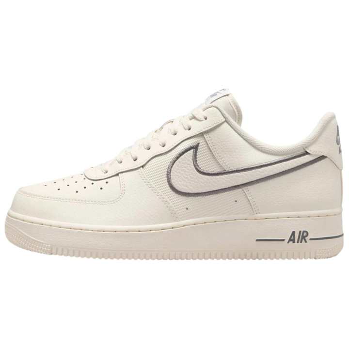 Nike Nike Air Force 1 Slip Resistant Abrasion Resistant Low top Skateboard Shoes Men's Beige