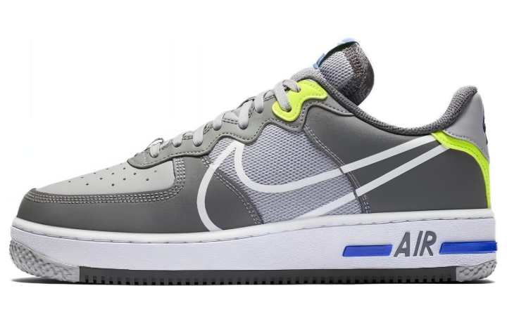 Nike Nike Air Force 1 React Wolf Grey Men's