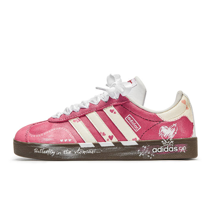 Adidas Adidas Low top Skateboard Shoes Unisex Pink Brown