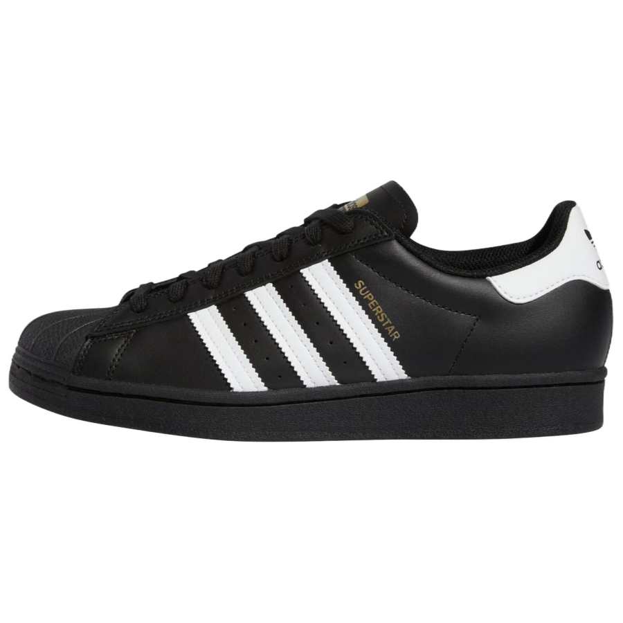 Adidas Originals SUPERSTAR ADV Abrasion Resistant Low top Skateboard Shoes Unisex Black White