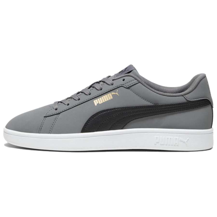 PUMA Smash 3.0 Abrasion Resistant Low top Skateboard Shoes Unisex Dark Gray