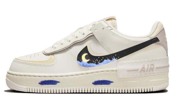 Nike Nike Air Force 1 Skateboard Shoes Unisex Low Top White/Purple