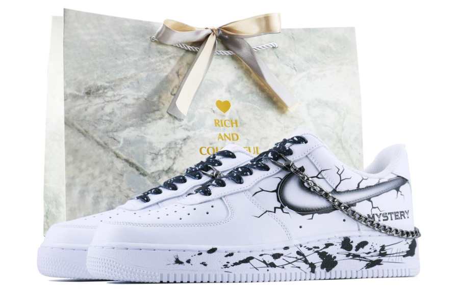 Nike Nike Air Force 1 SDS MYSTERY Low top Skateboard Shoes Men's White