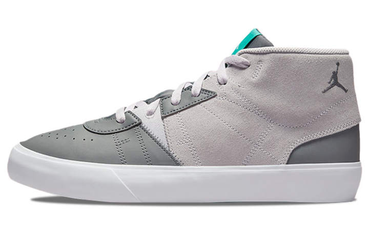 Jordan Jordan Series Mid .03 Iris Whisper Smoke Grey Teal