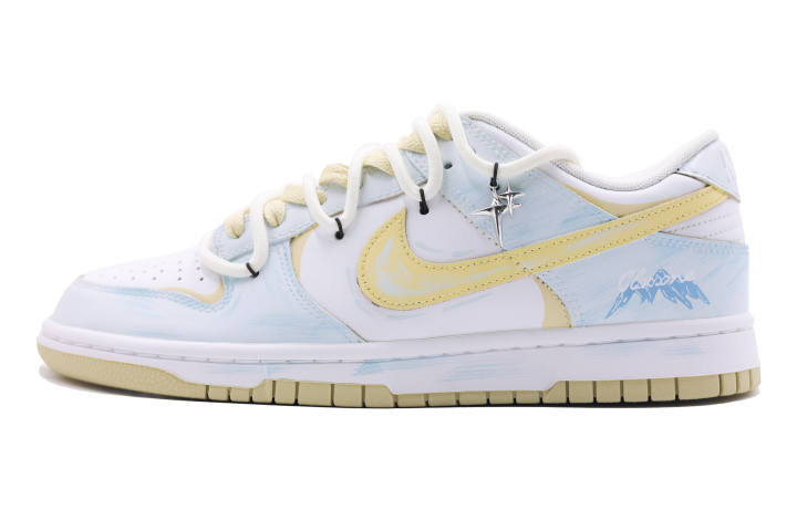Nike Nike Dunk Maris Sal Ice Low top Skateboard Shoes Men's Light Blue