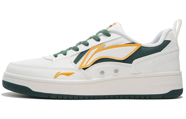 Li-Ning Li Ning Sports Life Collection Synthetic Leather Coverage Thermal Slip Resistant Low top Skateboard Shoes Men's
