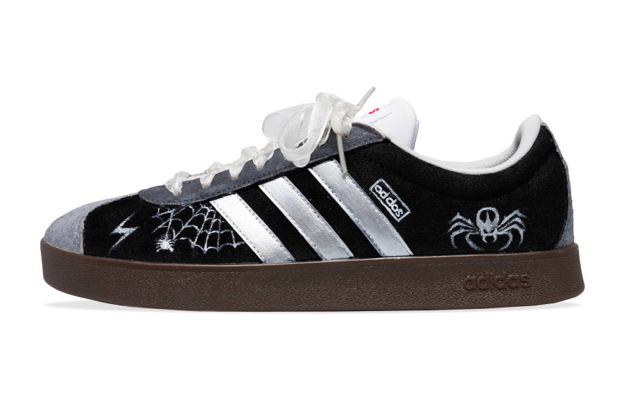 Adidas Adidas Neo WLifestyle Slip Resistant Abrasion Resistant Low top Skateboard Shoes Unisex Gray