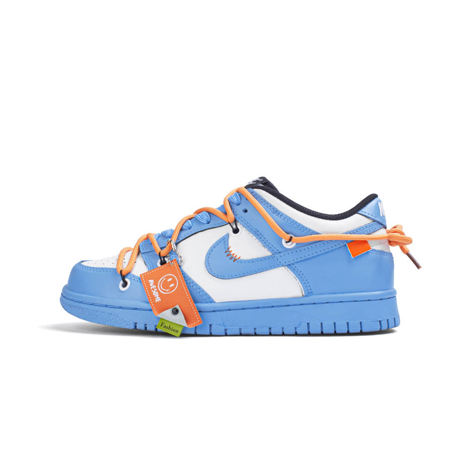 Nike Nike Dunk Cushioning Abrasion Resistant Lightweight Low top Skateboard Shoes Unisex Blue
