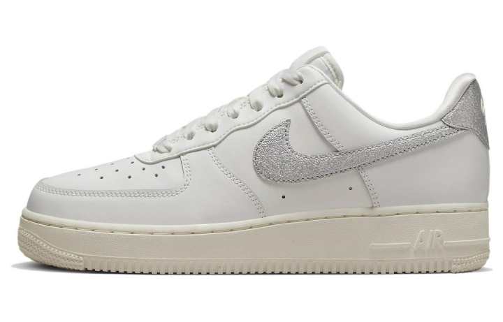 Nike Nike Air Force 1 '07 Summit White Sail White Metallic Silver Women's
