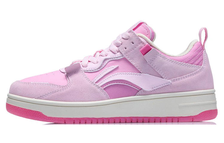 Li-Ning Li Ning Mystic Layer Pro Slip Resistant Abrasion Resistant Low top Skateboard Shoes Women's Cherry Blossom Pink