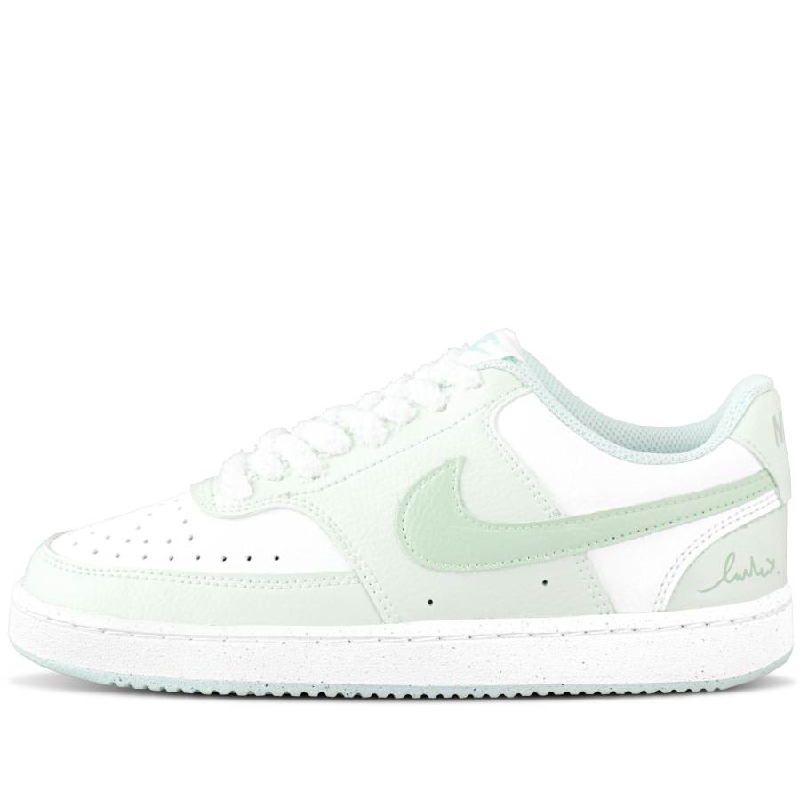 Nike Nike Court Vision Abrasion Resistant Lightweight Low top Skateboard Shoes Women's Light Green