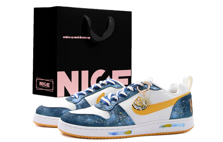 Nike Nike Court Borough Abrasion Resistant Breathable Abrasion Resistant Breathable Low top Skateboard Shoes Men's
