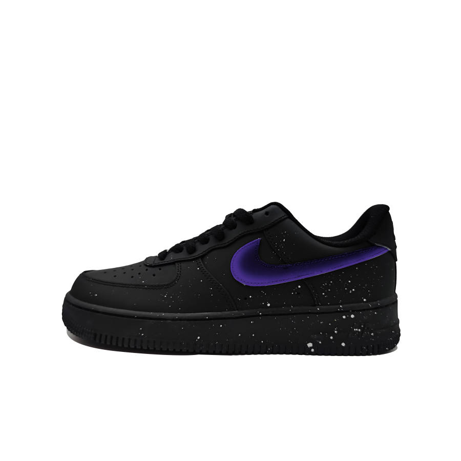 Nike Nike Air Force 1 Twilight Purple Abyss CYN Slip Resistant Abrasion Resistant Low top Skateboard Shoes Unisex