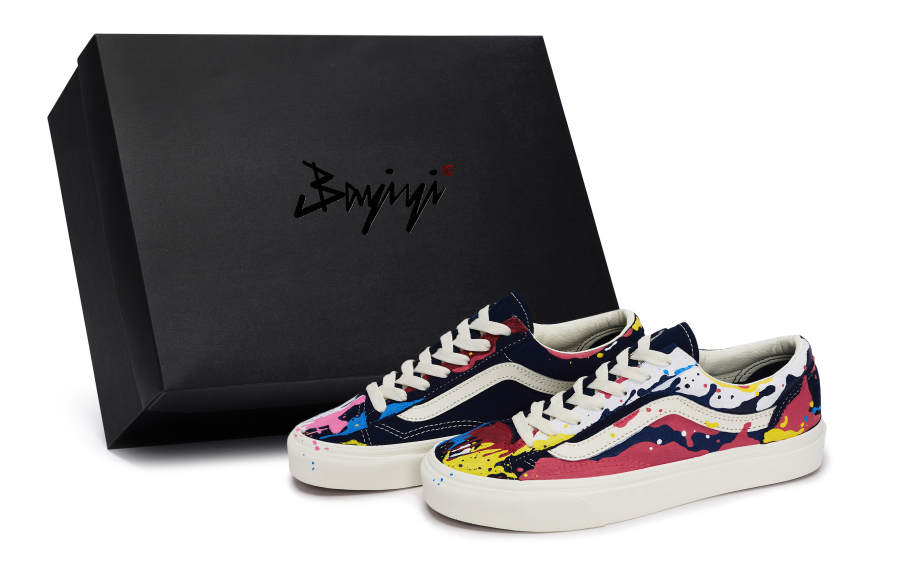 Vans Style 36 811 Manufacturing, Summer Light, Special Shoe Box Abrasion Resistant Abrasion Resistant Low top