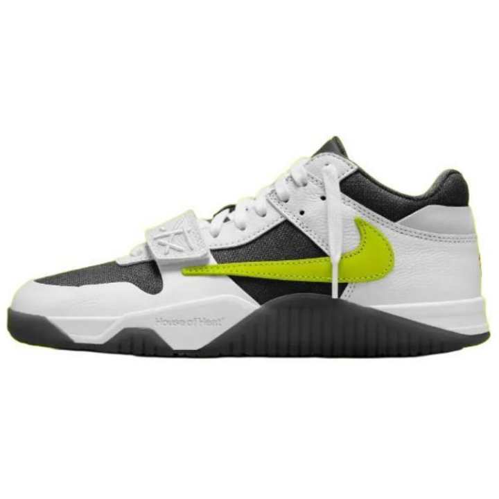 Nike Travis Scott x Nike Swoosh Comfortable And Trendy Cushioning, Wear Resistant Low top Skateboard Shoes Unisex