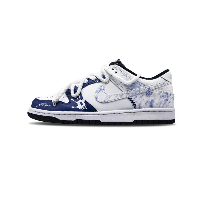 Nike Nike Dunk 'PalmWave' Abrasion Resistant Abrasion Resistant Low top Skateboard Shoes Unisex Blue White