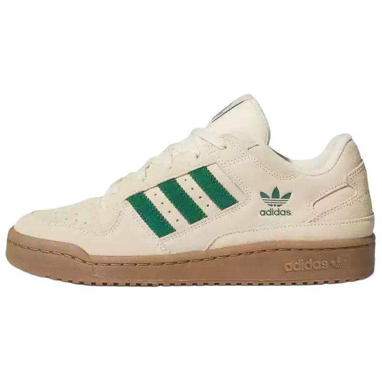 Adidas Originals Forum Adidas Originals Low Cl 'Warm Vanilla Dark Green'