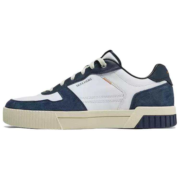 Skechers Court Classics Abrasion Resistant Breathable Low top Skateboard Shoes Men's White