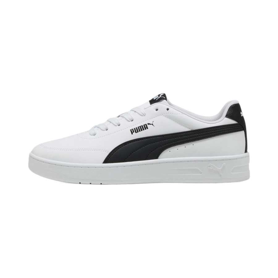 PUMA Abrasion Resistant Abrasion Resistant Low top Skateboard Shoes Unisex White