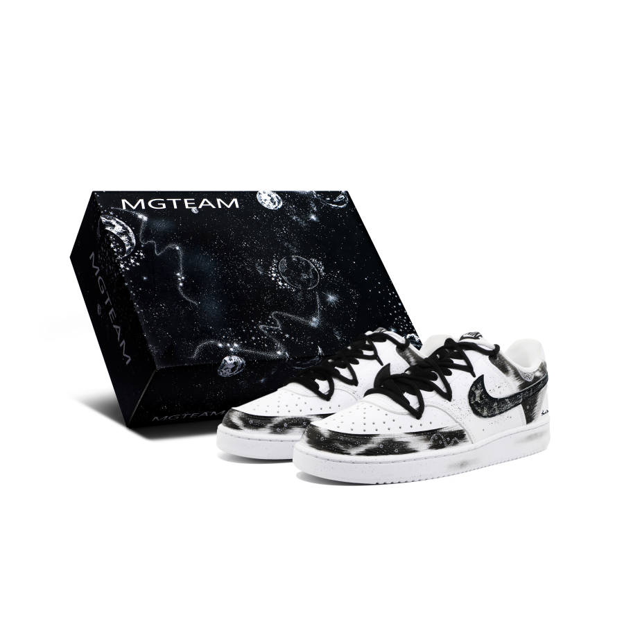 Nike Nike Court Vision 1 Slip Resistant, Abrasion Resistant, Lightweight, Breathable Low top Skateboard Shoes Men's