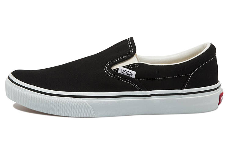 Vans Slip on Comfortable Cushioning Abrasion Resistant Lightweight Breathable Low top Skateboard Shoes Unisex