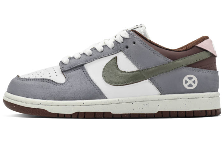 Nike Nike Dunk Skateboard Shoes Women's Low Top White/Gray