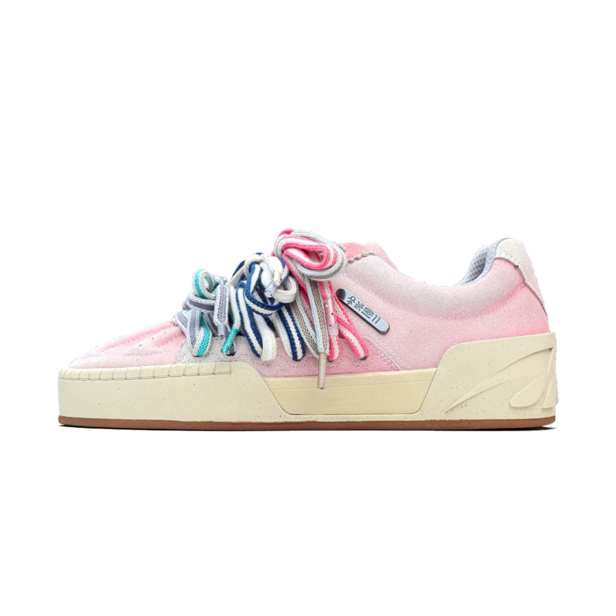 Anta Irving Stylish Low top Skateboard Shoes Men's Bright Pink