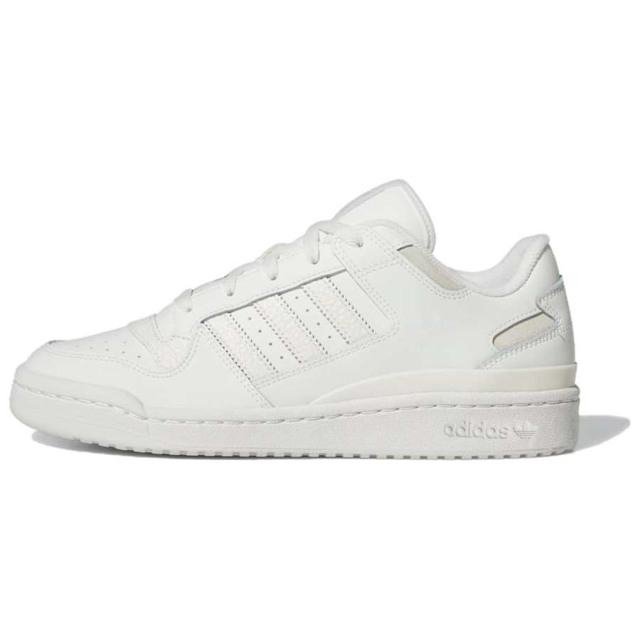 Adidas Originals FORUM Low Cl Leather Comfortable Low top Skateboard Shoes Men's White