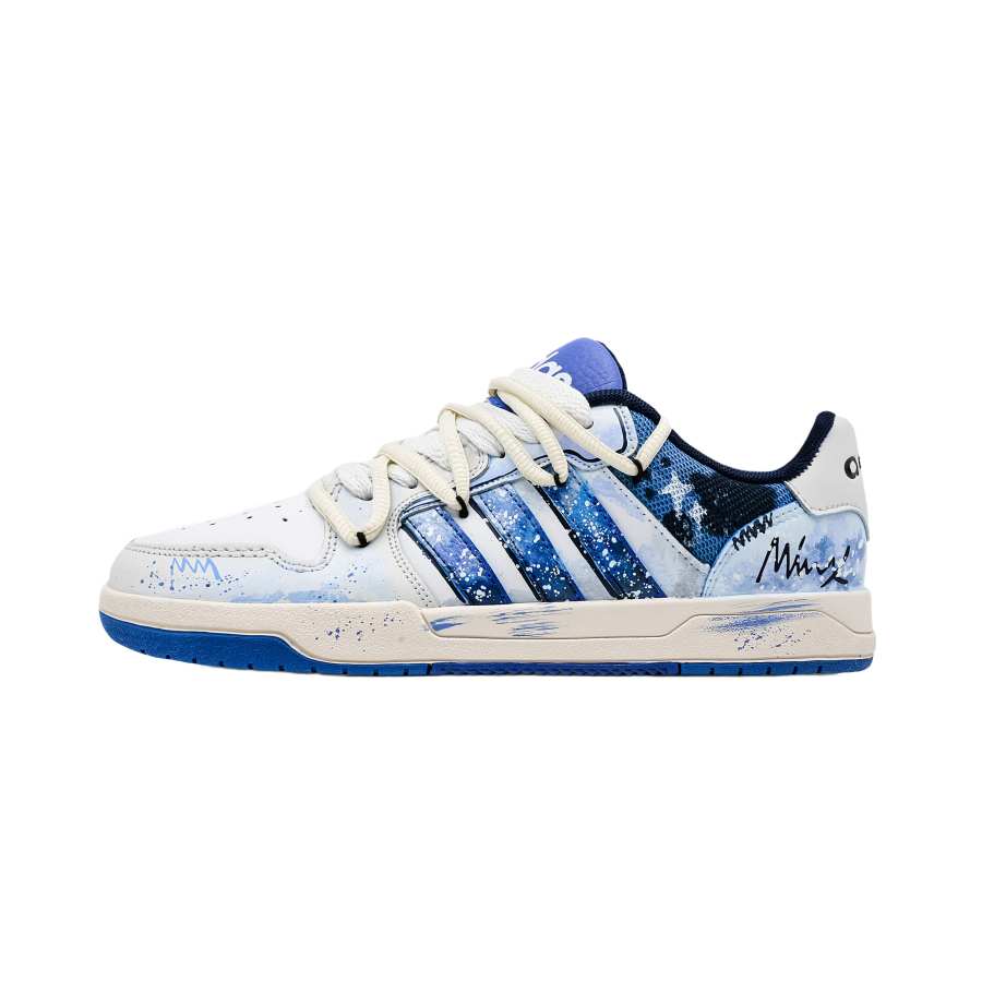 Adidas Neo Entrap Nebula Love Confession Abrasion Resistant Abrasion Resistant Low top Skateboard Shoes Unisex