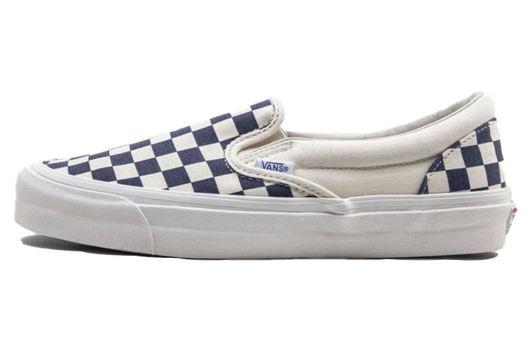 Vans Slip-On Og Classic Vans Lx 'Navy Checkerboard'