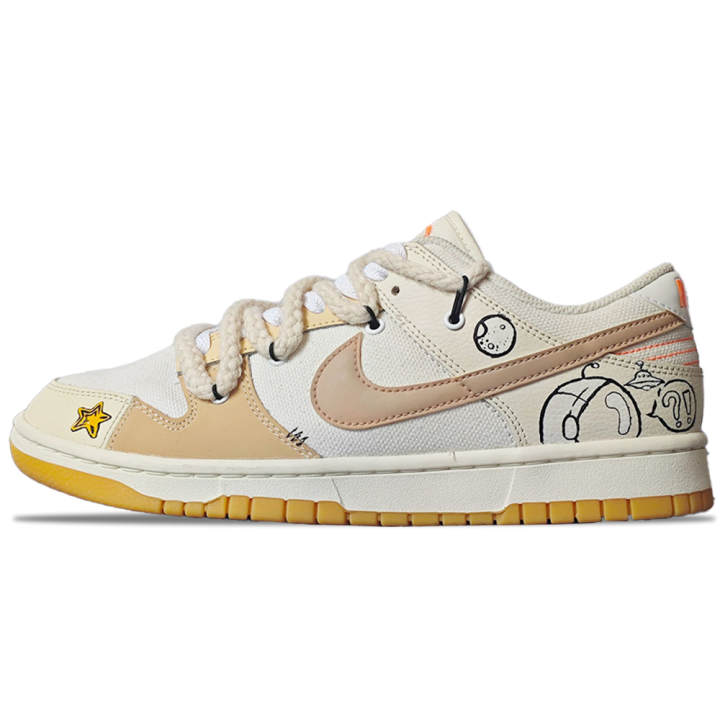 Nike Nike Dunk Space Bunny Fashion Trend Cushioning Abrasion Resistant Cushioning, Wear Resistant Low top Skateboard Shoes