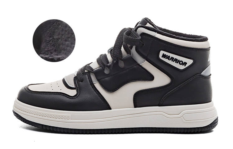 WARRIOR Warrior Skateboard Shoes Unisex Black Beige