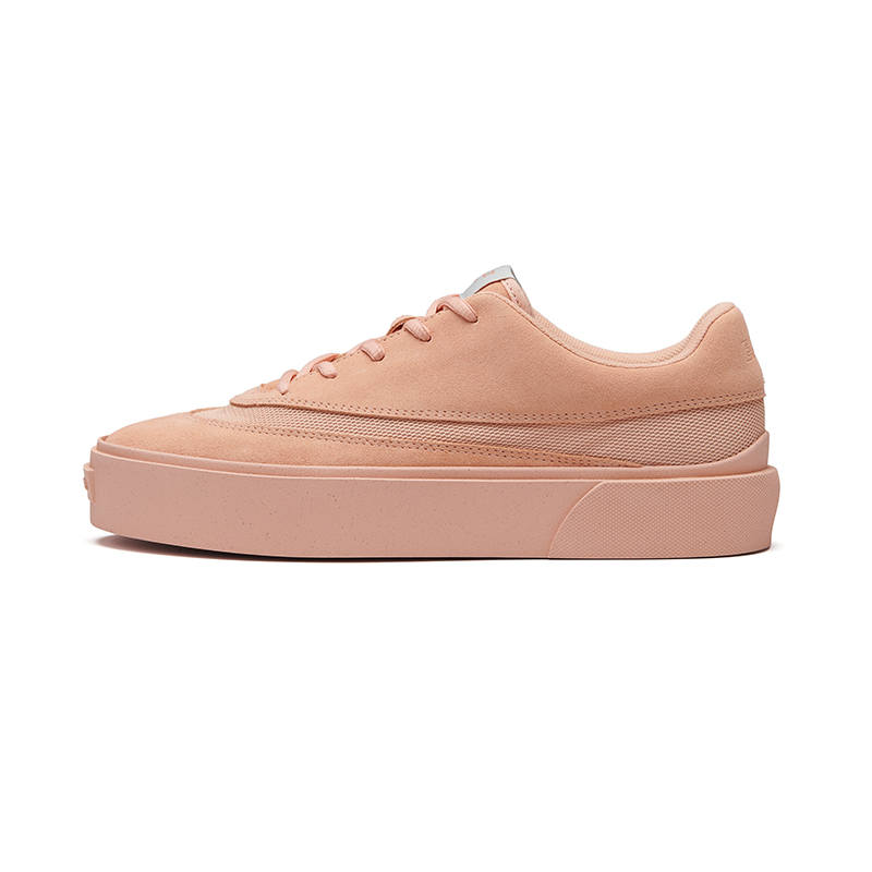 EQLZ EQUALIZER Fault 24LO Abrasion Resistant Abrasion Resistant Low top Skateboard Shoes Unisex Warm Orange Pink