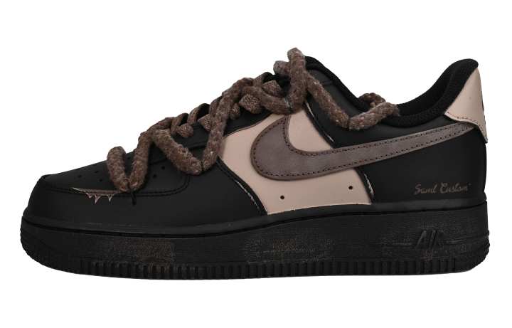 Nike Nike Air Force 1 Slip Resistant Low top Skateboard Shoes Unisex Umber