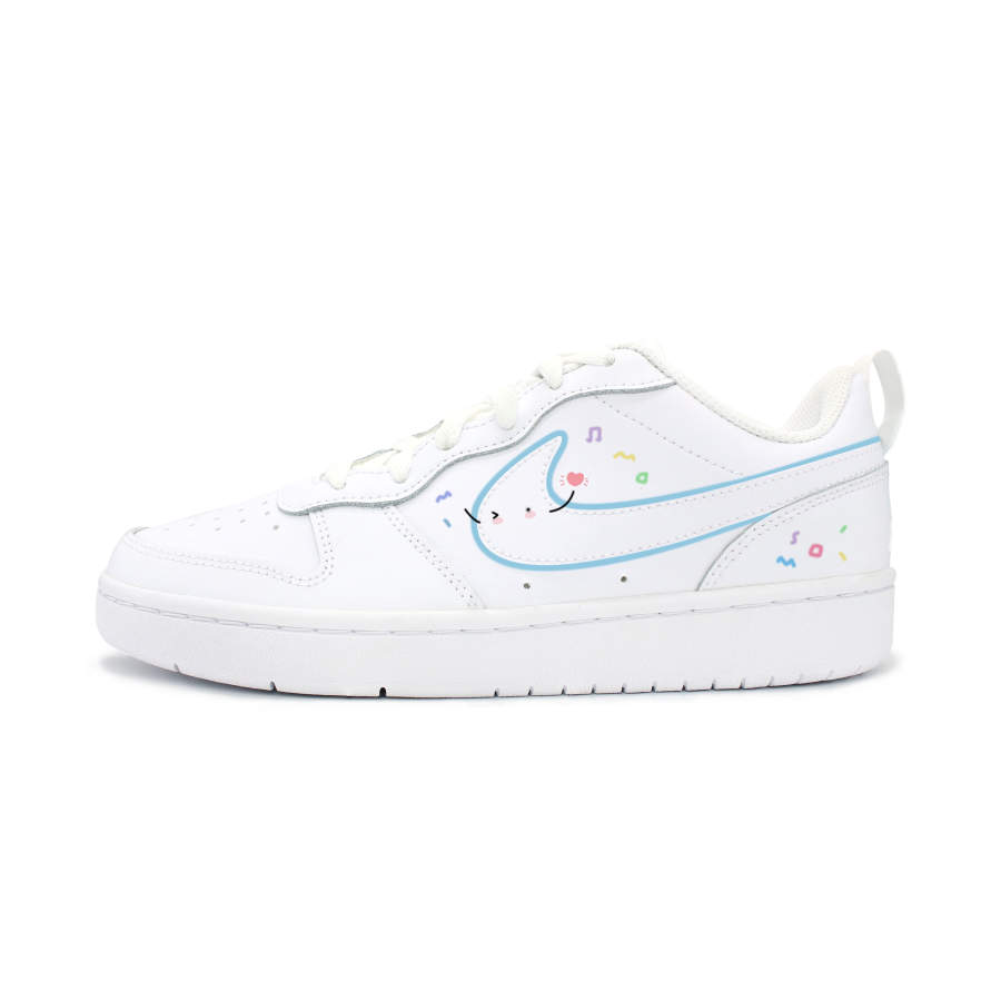 Nike Nike Court Borough 2 Graffiti Planet, Innovative Manufacturing Lightweight Slip Resistant Lightweight Anti Slip Low top
