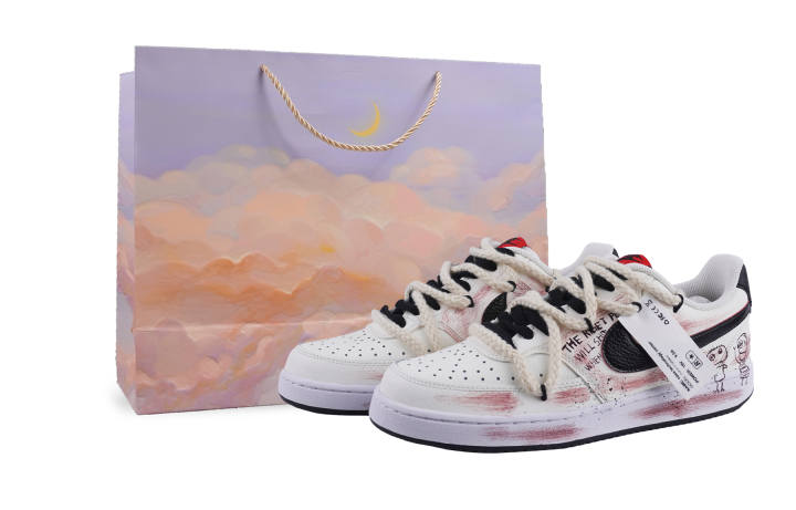 Nike Nike Court Vision 1 Abrasion Resistant Abrasion Resistant Low top Skateboard Shoes Men's White Pink