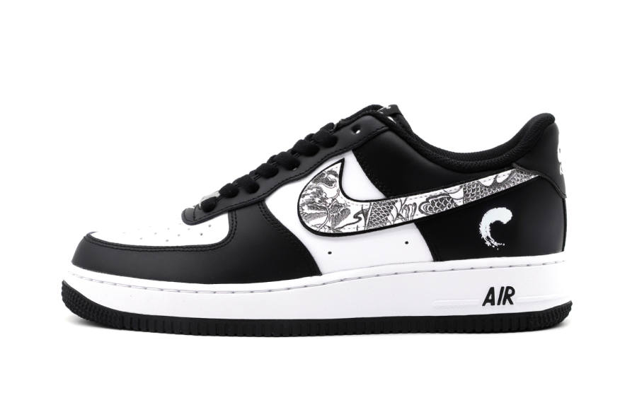 Nike Nike Air Force 1 Air Force Panda, Landscape Ink Dragon, Year Of The Dragon Limited Edition, New Chinese Style Low top