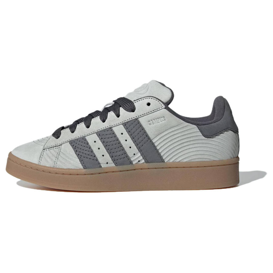 Adidas Originals CAMPUS 00s Suede Cushioning Abrasion Resistant Low top Skateboard Shoes Unisex White Gray