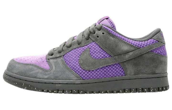 Nike Nike Dunk Abrasion Resistant Low top Skateboard Shoes Unisex Purple