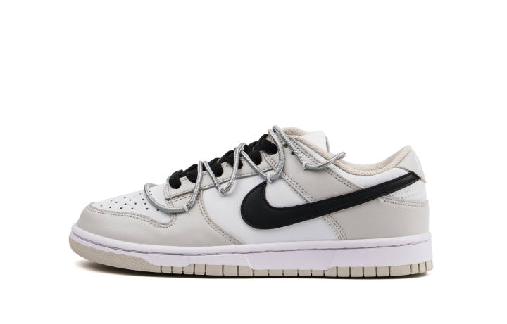 Nike Nike Dunk Cushioning Abrasion Resistant Low top Skateboard Shoes Women's Light Gray