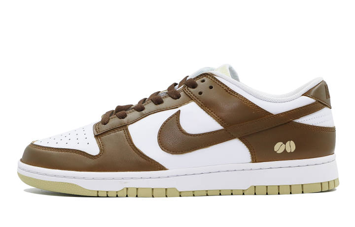 Nike Nike Dunk Low 'Team Gold' Low top Skateboard Shoes Men's Coffee Brown