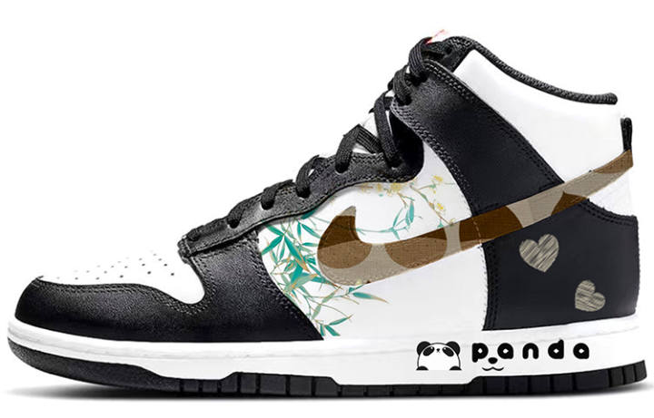 Nike Nike Dunk High Skateboard Shoes Women's High Top White/Black