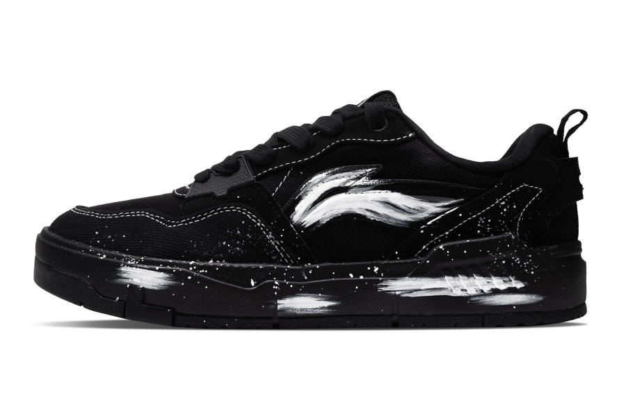 Li-Ning Li Ning Original Era Synthetic Leather Abrasion Resistant, Lightweight, And Breathable Low top Skateboard Shoes Men's