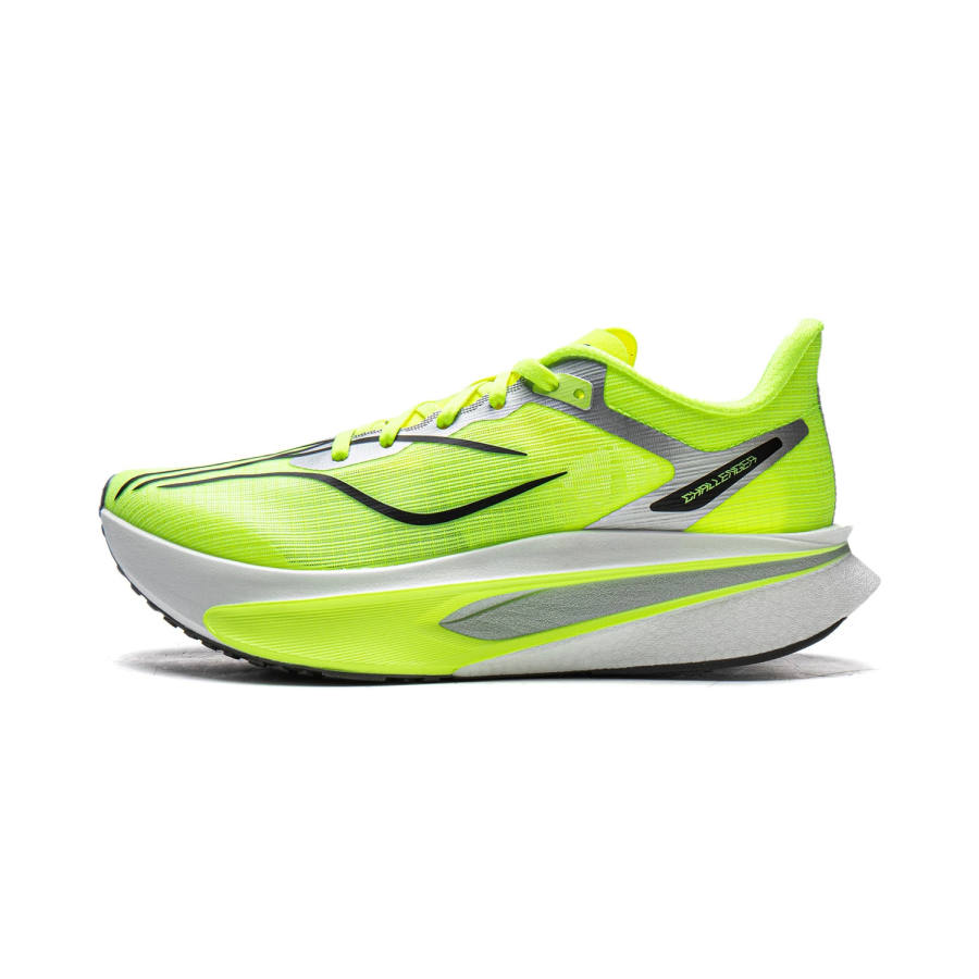 Li-Ning Li Ning Feidian 6 Challenger Breathable Low top Carbon Plate Running Shoes Women's Fluorescent Bright Green