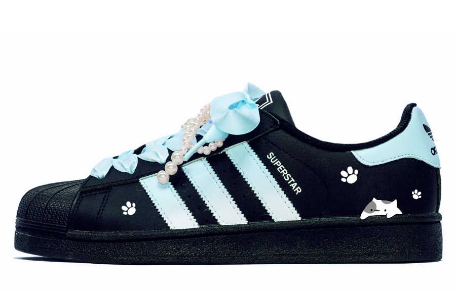 Adidas Originals Superstar 2 Making An Immediate Appearance Leather Abrasion Resistant Low top Skateboard Shoes Women's