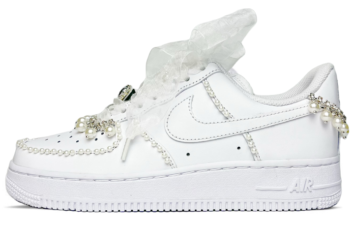 Nike Nike Air Force 1 Low top Skateboard Shoes Women's White